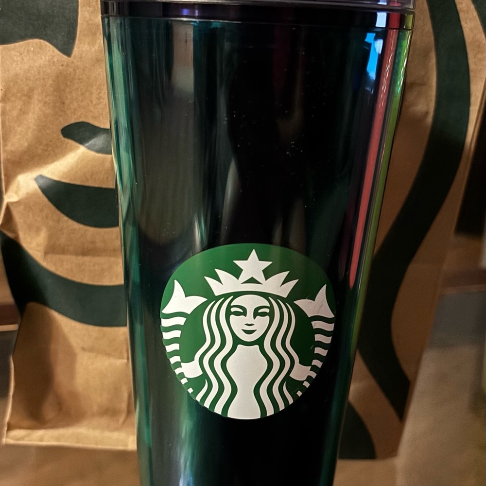 Starbucks Emerald Green Travel Mug